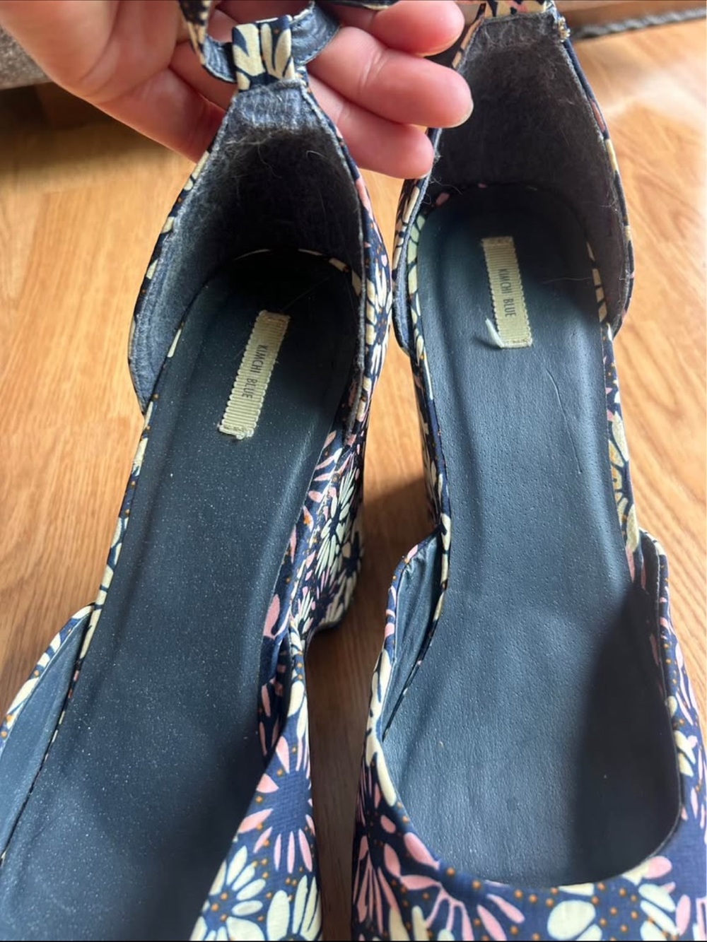 Kimchi blue platform wedges - Picture 7 of 8